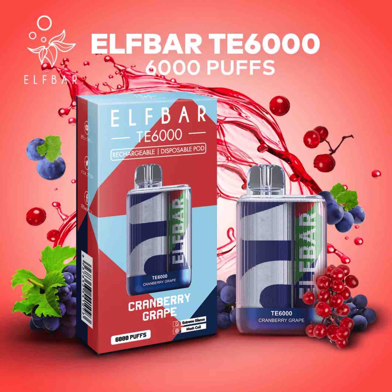 ELFBAR TE6000 – THE PENCHANT PUFF